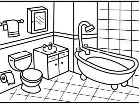 Comment dessiner une salle de bain