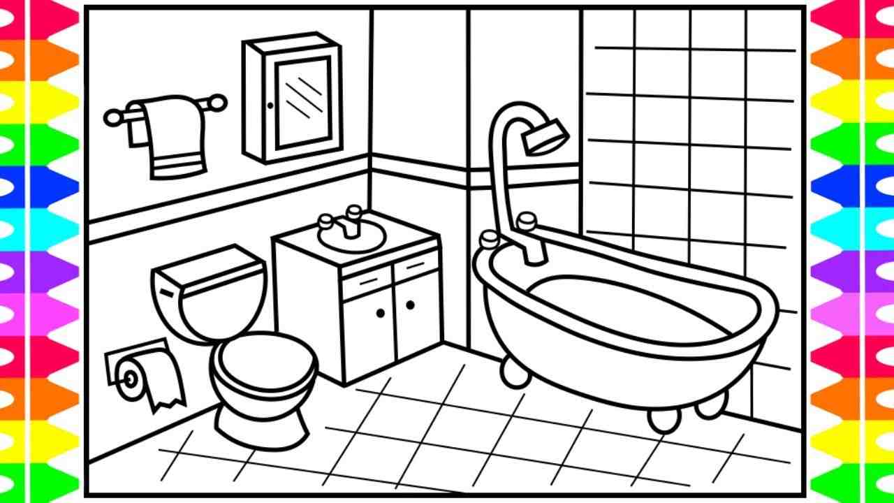 Comment dessiner une salle de bain