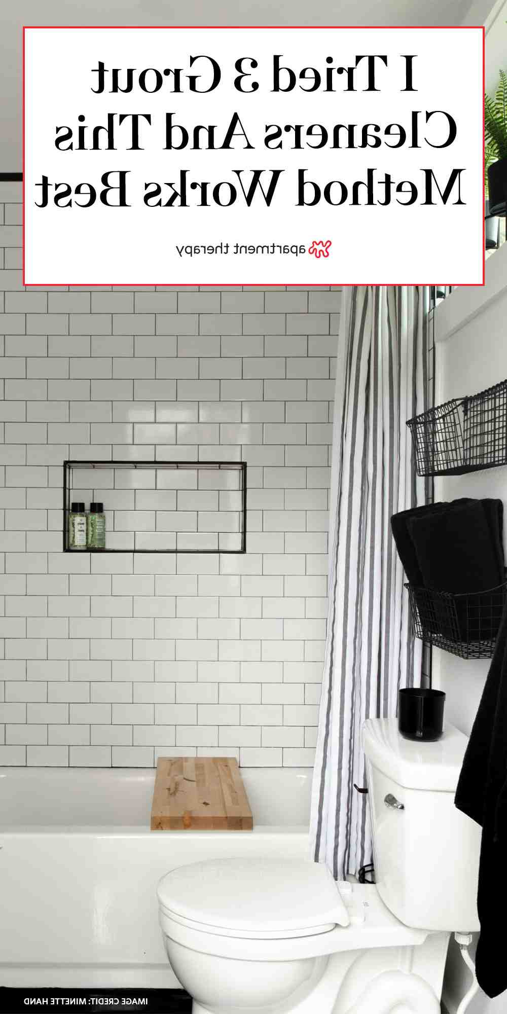 Comment nettoyer des joints de salle de bain qui jaunissent ?
