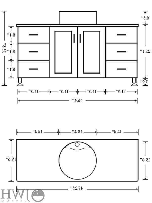 Quelle hauteur meuble salle de bain avec vasque à poser