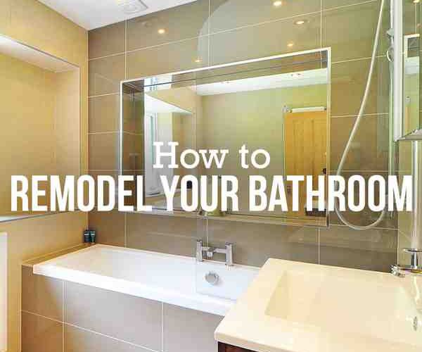 Comment refaire sa salle de bain tout seul ?