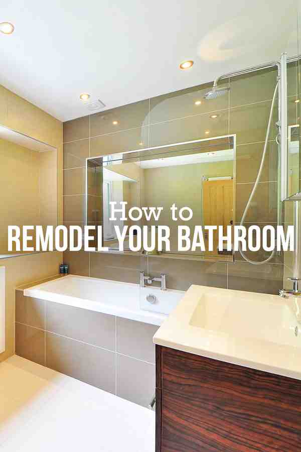 Comment refaire sa salle de bain tout seul ?